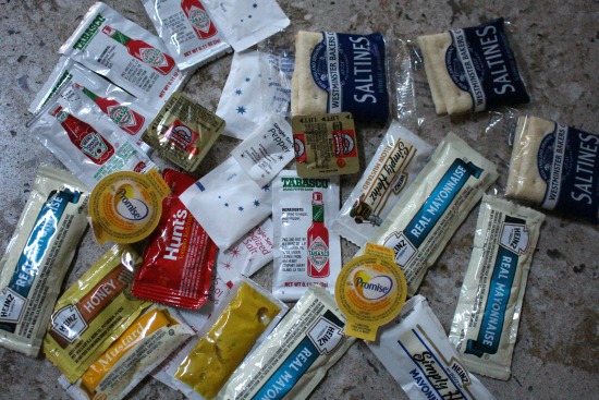 condiment packets