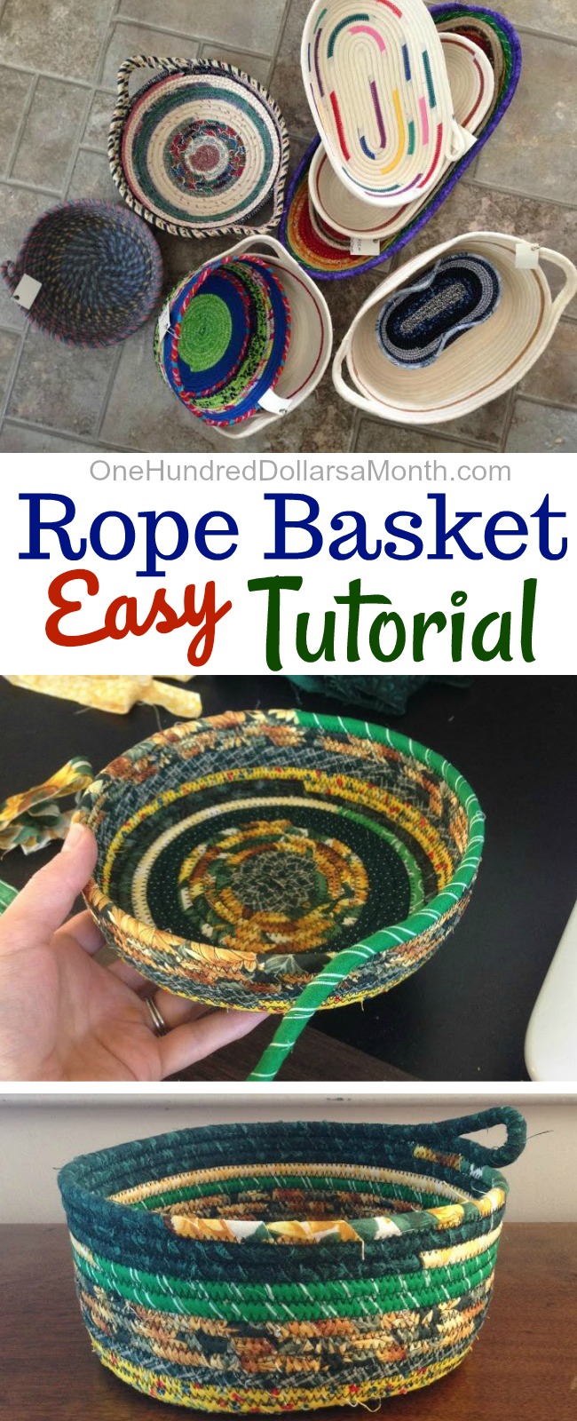 How to Make a Rope Basket