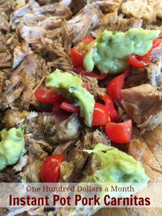 Instant Pot Pork Carnitas