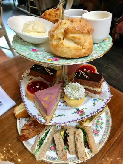 High Tea at Neverland Tea Salon in Vancouver, British Columbia