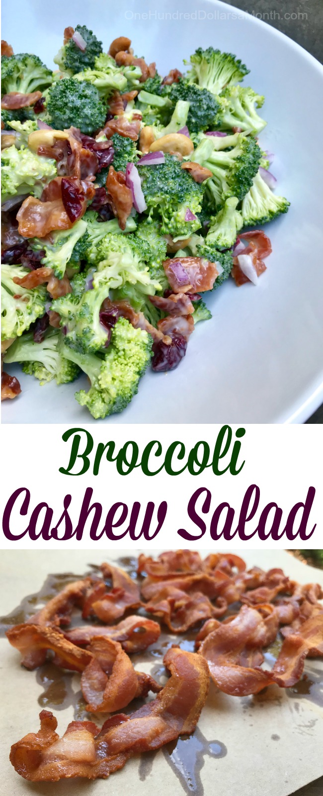 Broccoli Cashew Salad