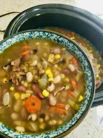 Slow Cooker 13 Bean Soup Recipe