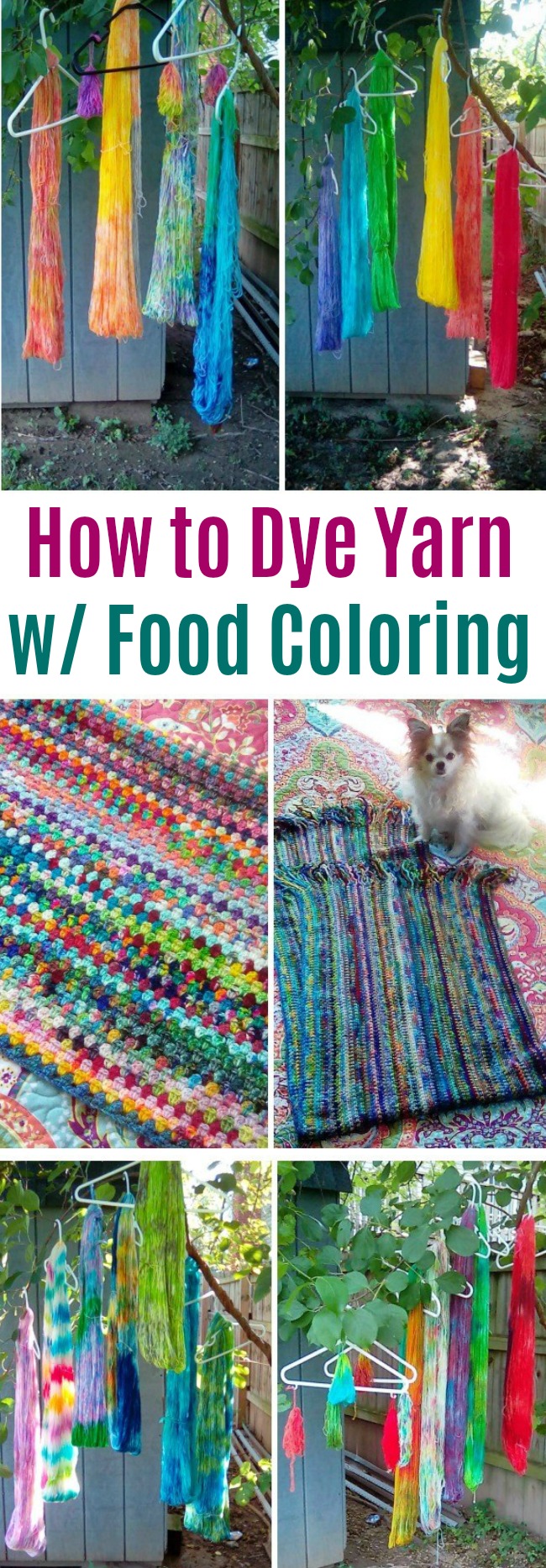 Show Me Your Hobby – Vicki Shares How She Dyes Yarn with Food Coloring