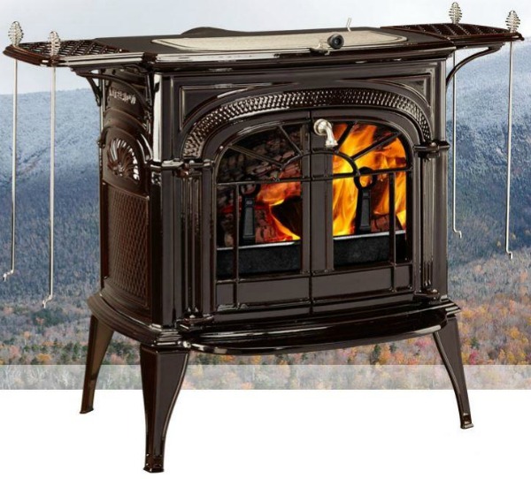 Summers Heat 2000-sq ft Heating Area Firewood Stove at