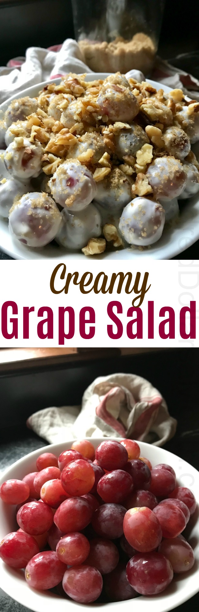 Carole’s Creamy Grape Salad