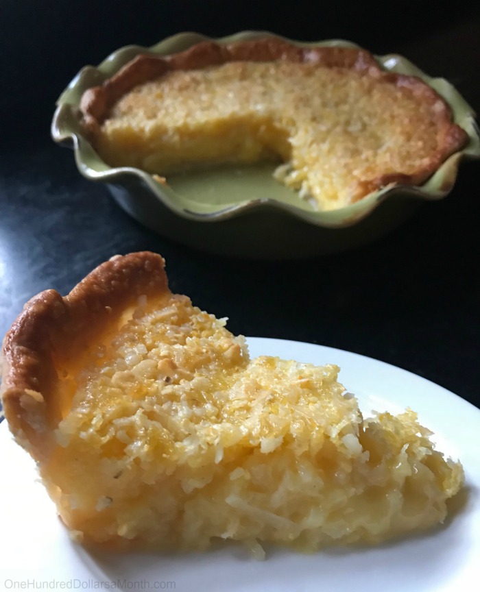 Easter Dessert Recipe: Pineapple Buttermilk Pie