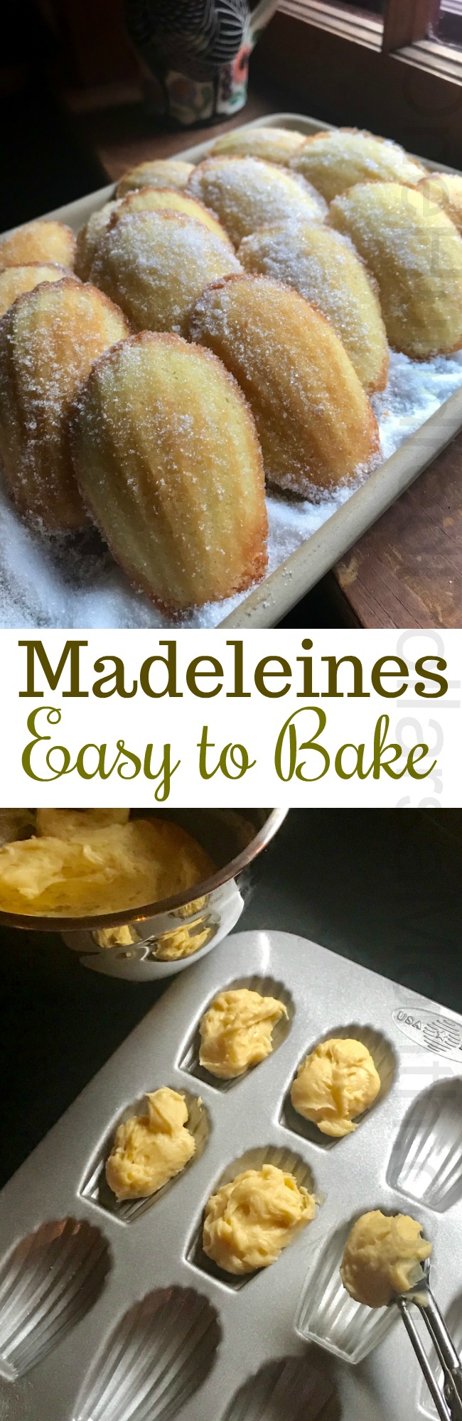 Recipe for Madeleines