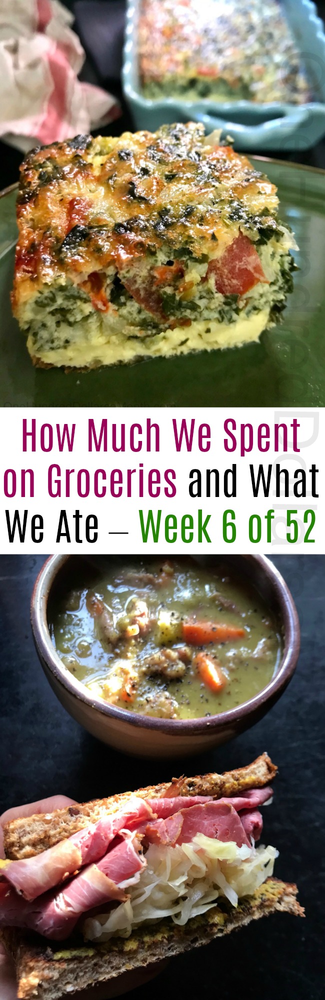 How Much We Spent on Groceries and What We Ate – Week 6 of 52