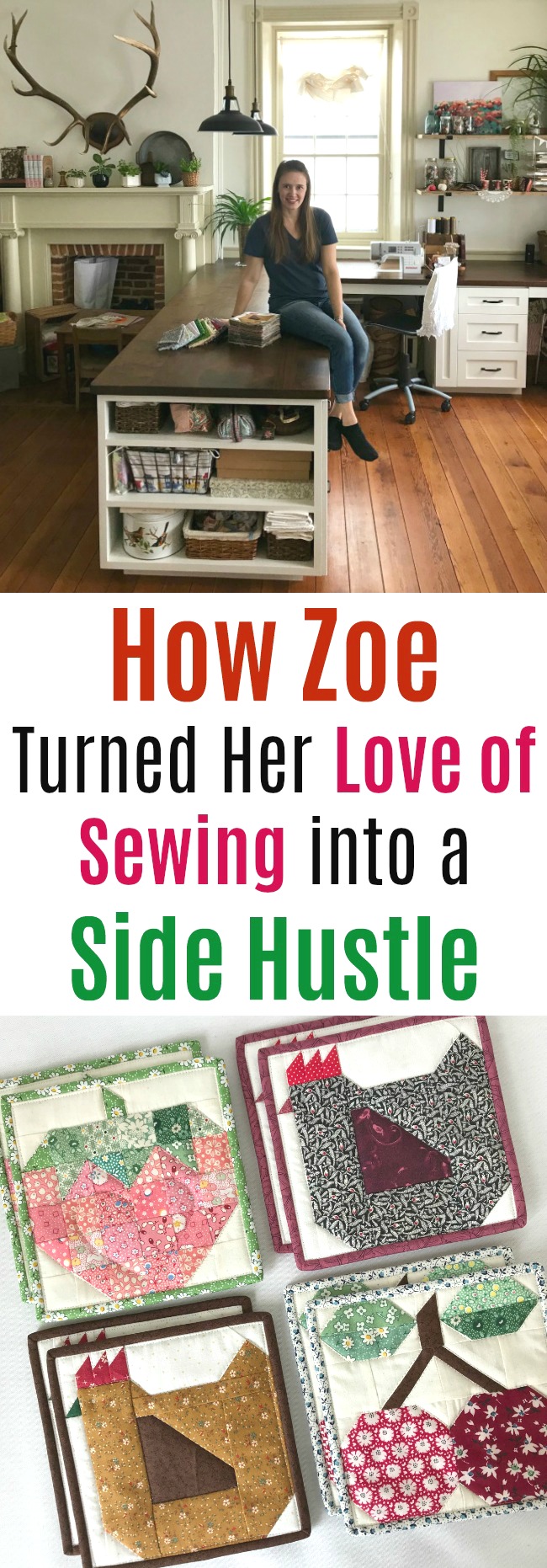 How Zoe from Lancaster, Pennsylvania Turned Her Love of Sewing into a Side Hustle