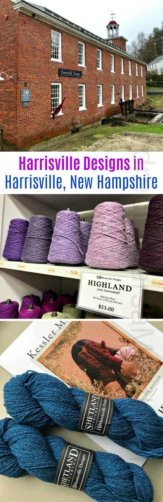 A Trip to Harrisville Designs in Harrisville, New Hampshire + a Giveaway