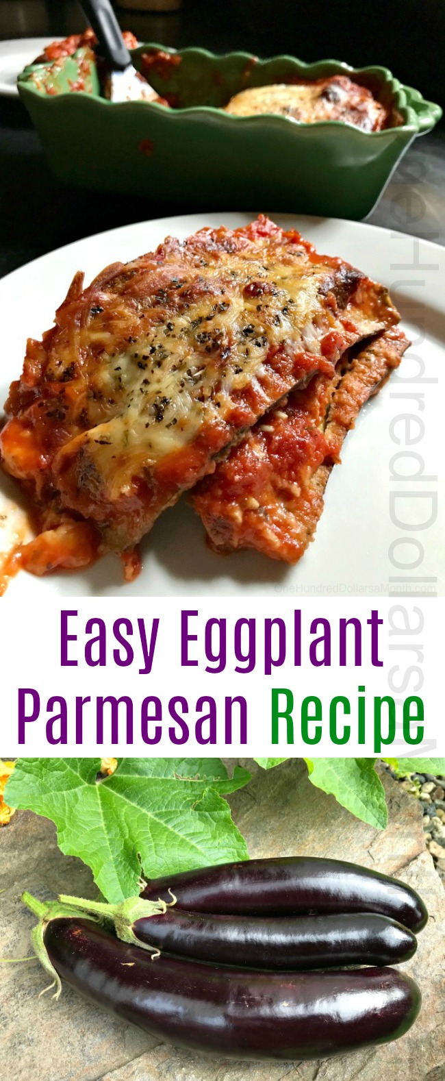 Easy Eggplant Parmesan Recipe