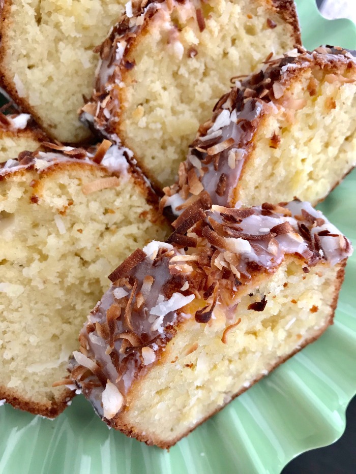 Toasted Coconut Pound Cake