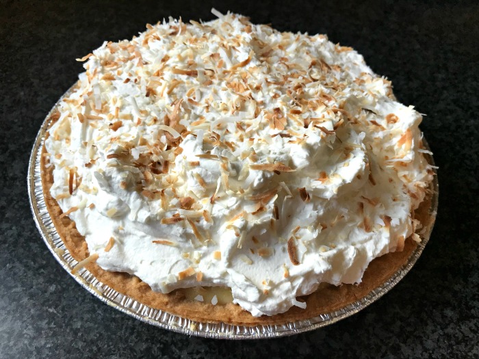 Old Fashioned Coconut Cream Pie