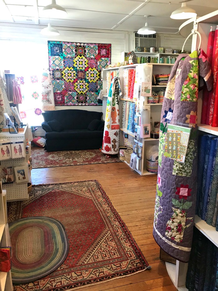 Alewives Fabrics in Damariscotta Mills, Maine One Hundred Dollars a Month