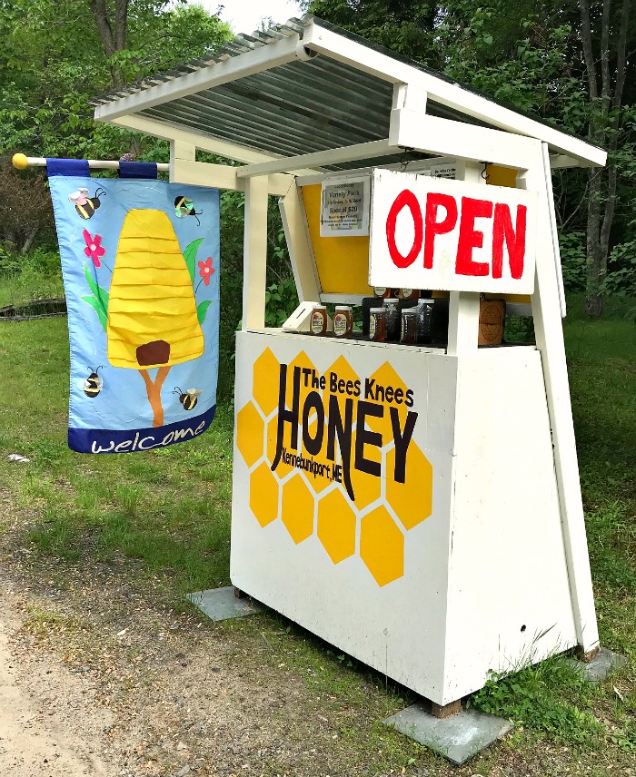 The Bees Knees Honey Stand in Kennebunkport, Maine