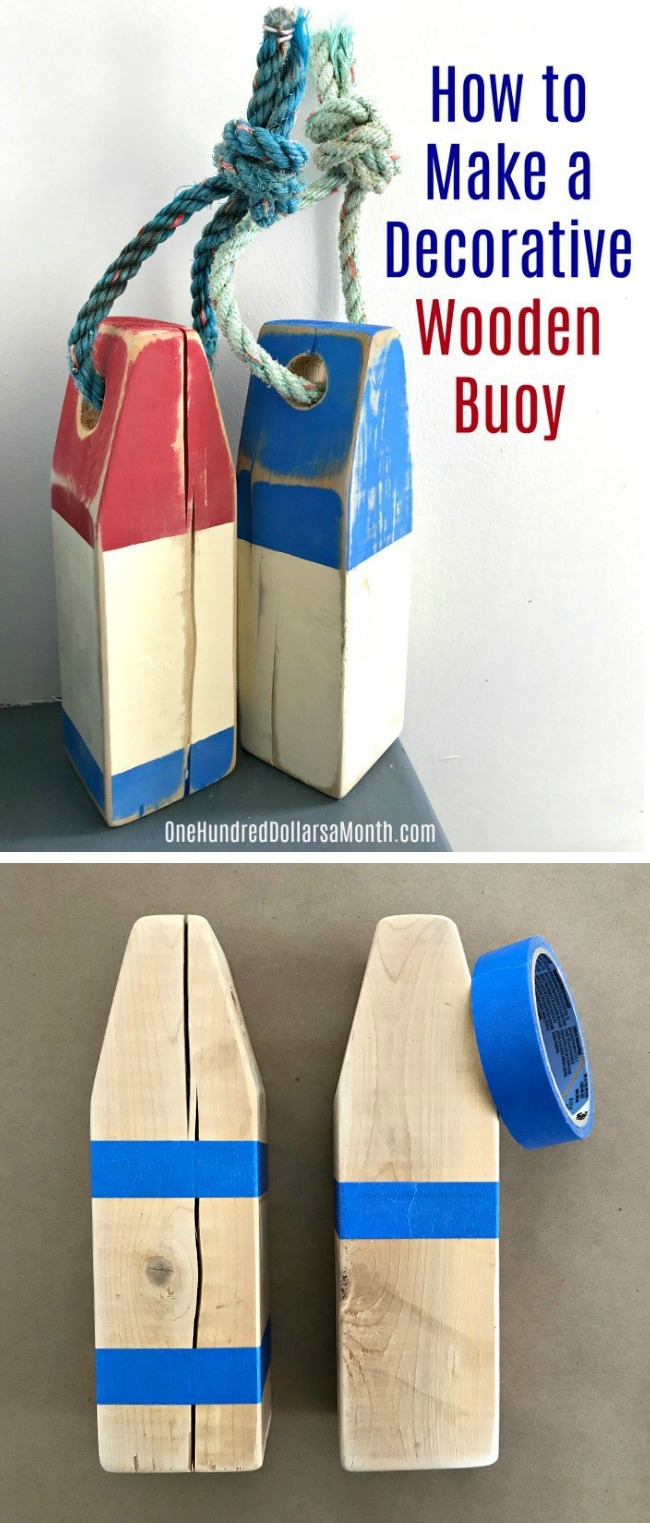 How to Make a Decorative Wooden Buoy