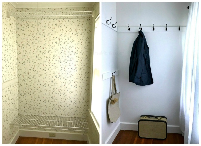 Awkward Closet Makeover Before and After Pictures