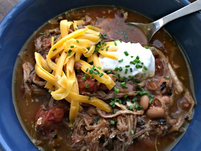 Pulled Pork Chili Recipe {A Great Way to Use Up Leftover Pulled Pork!}