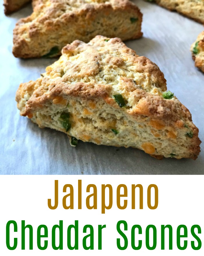 Savory Jalapeno Cheddar Scones