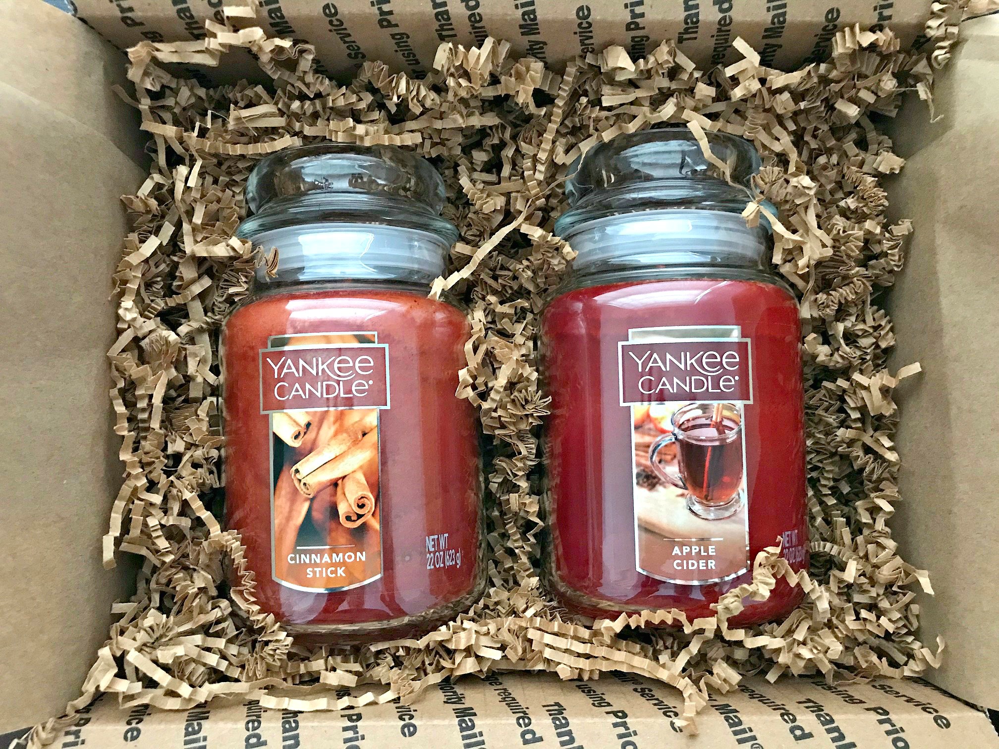 Giveaway: Cinnamon Stick and Apple Cider Candles