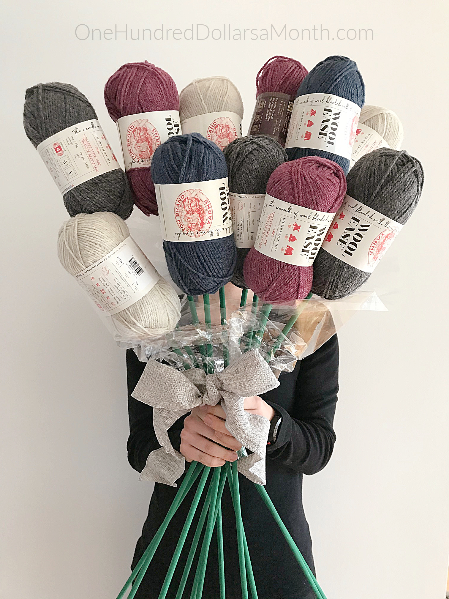 How to Make a Yarn Bouquet
