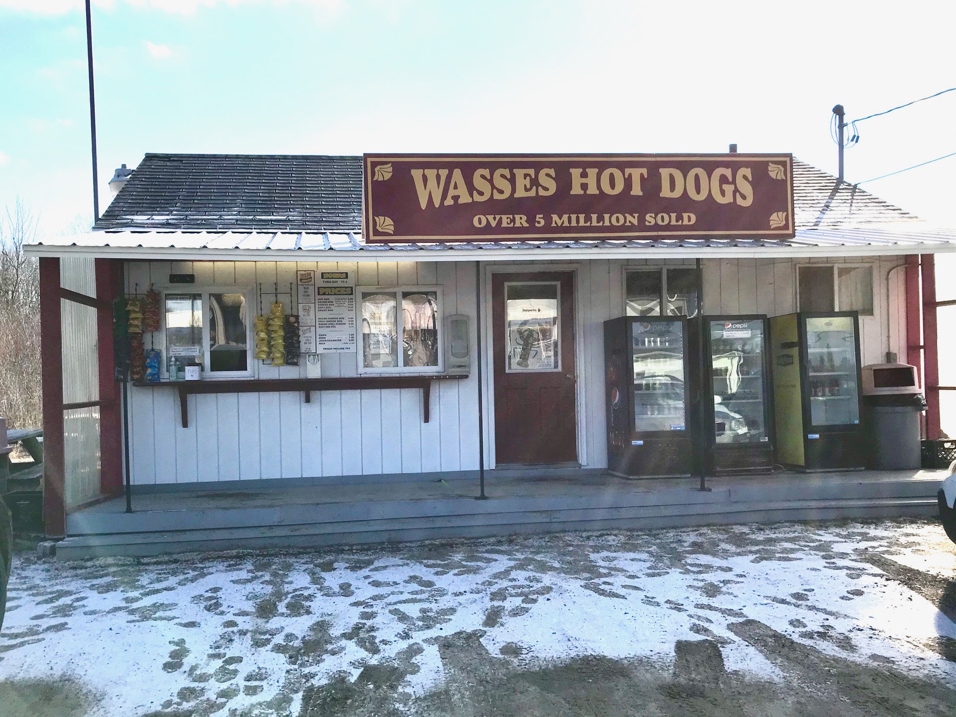 Wasses Hot Dogs in Rockland, Maine