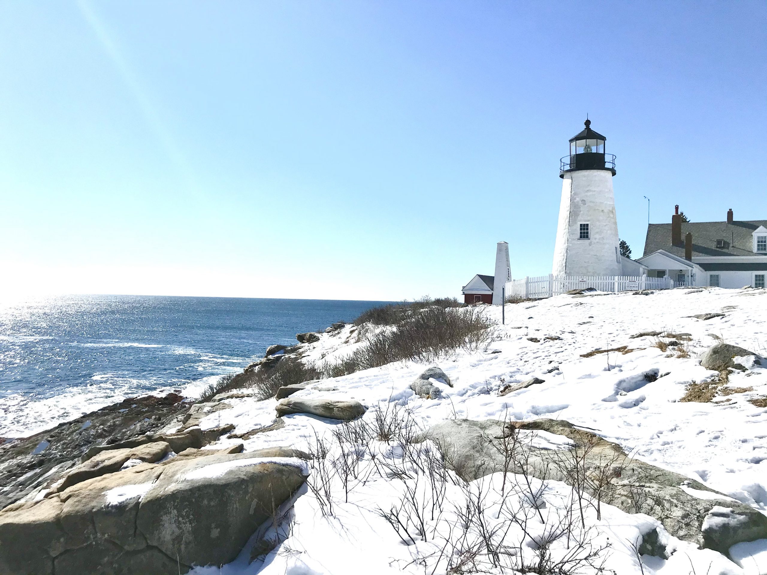 Pemaquid Point Lighthouse in Bristol, Maine
