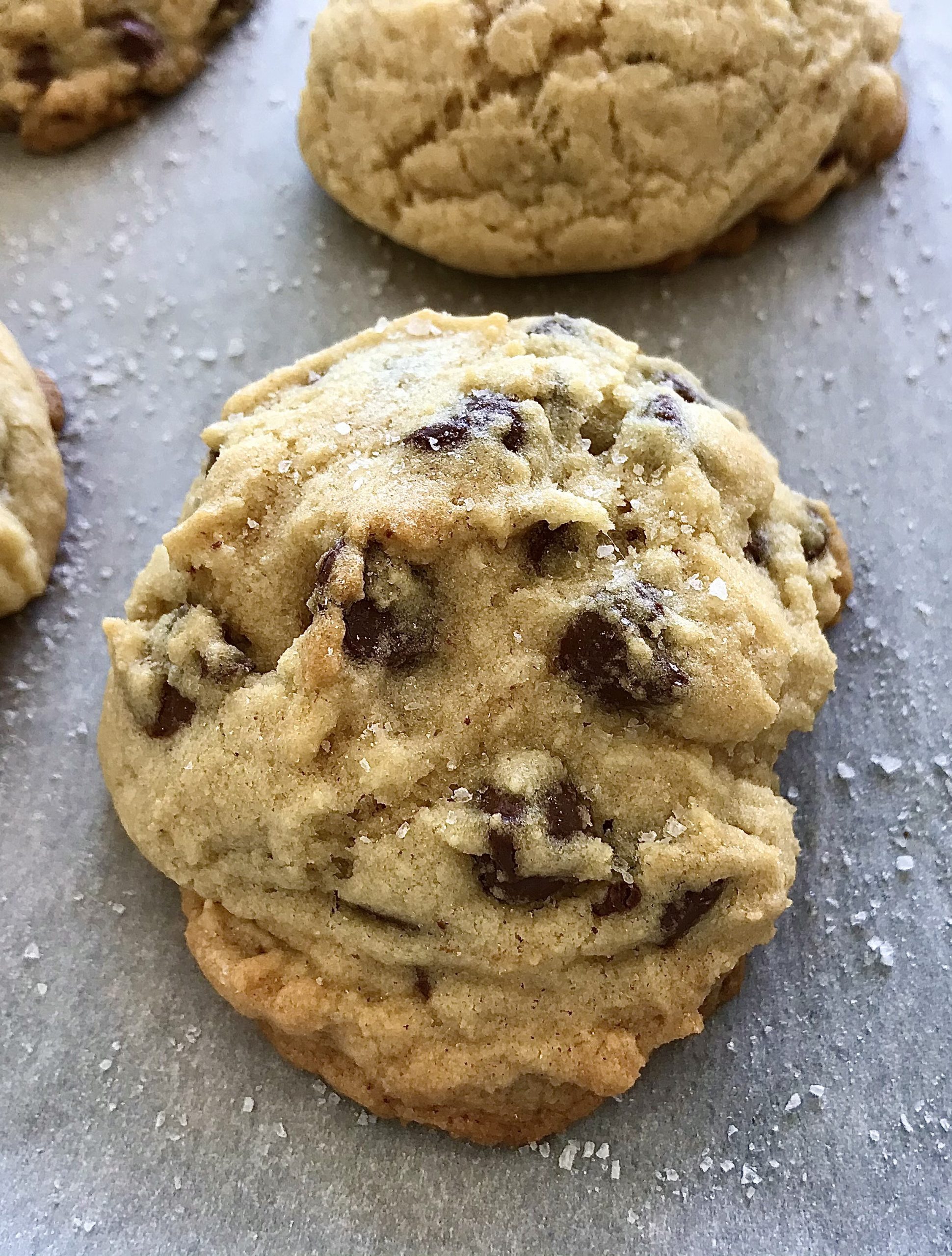 Chocolate Chip Sea Salt Cookies