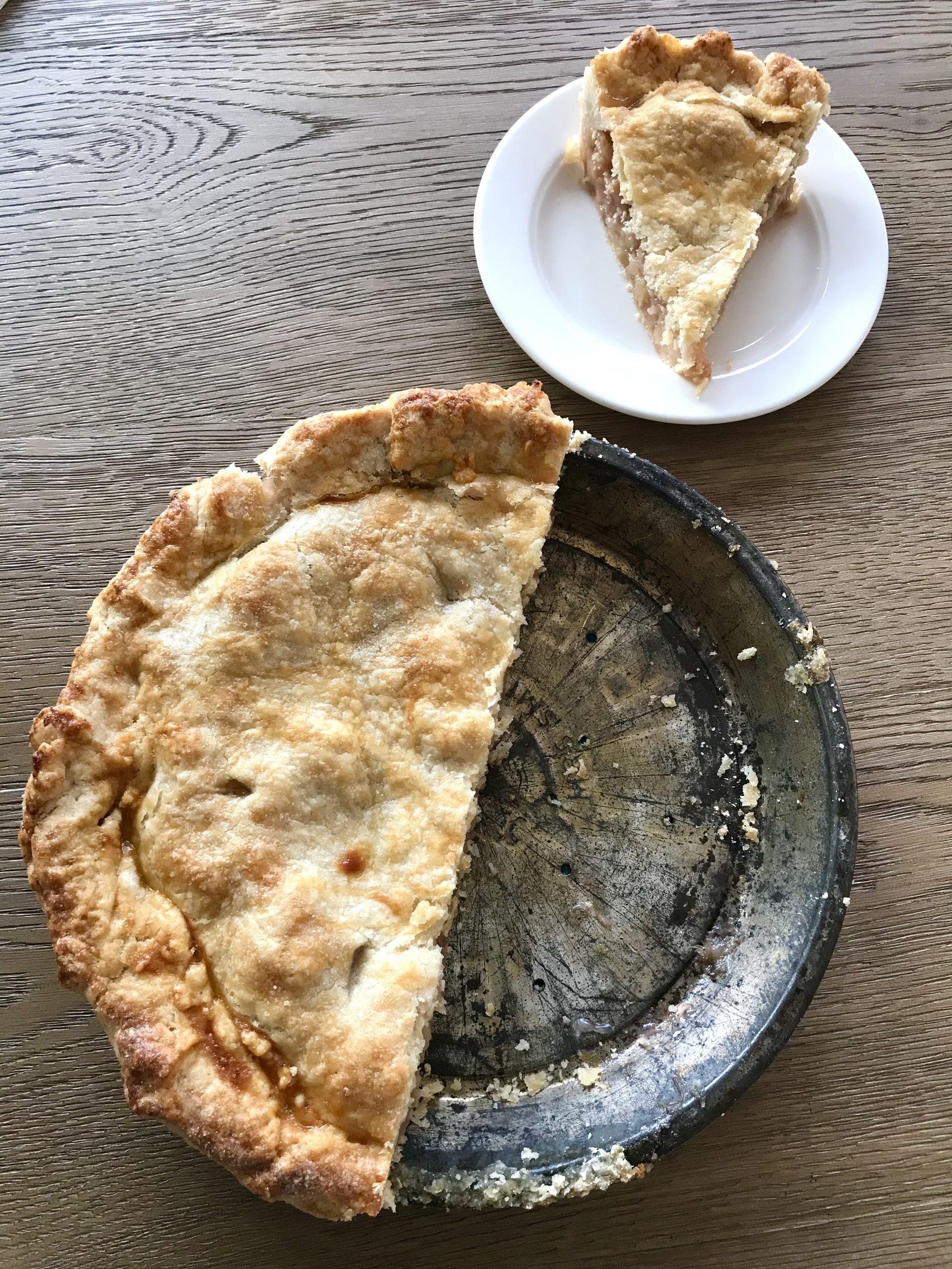 Rhubarb Pineapple Pie Recipe