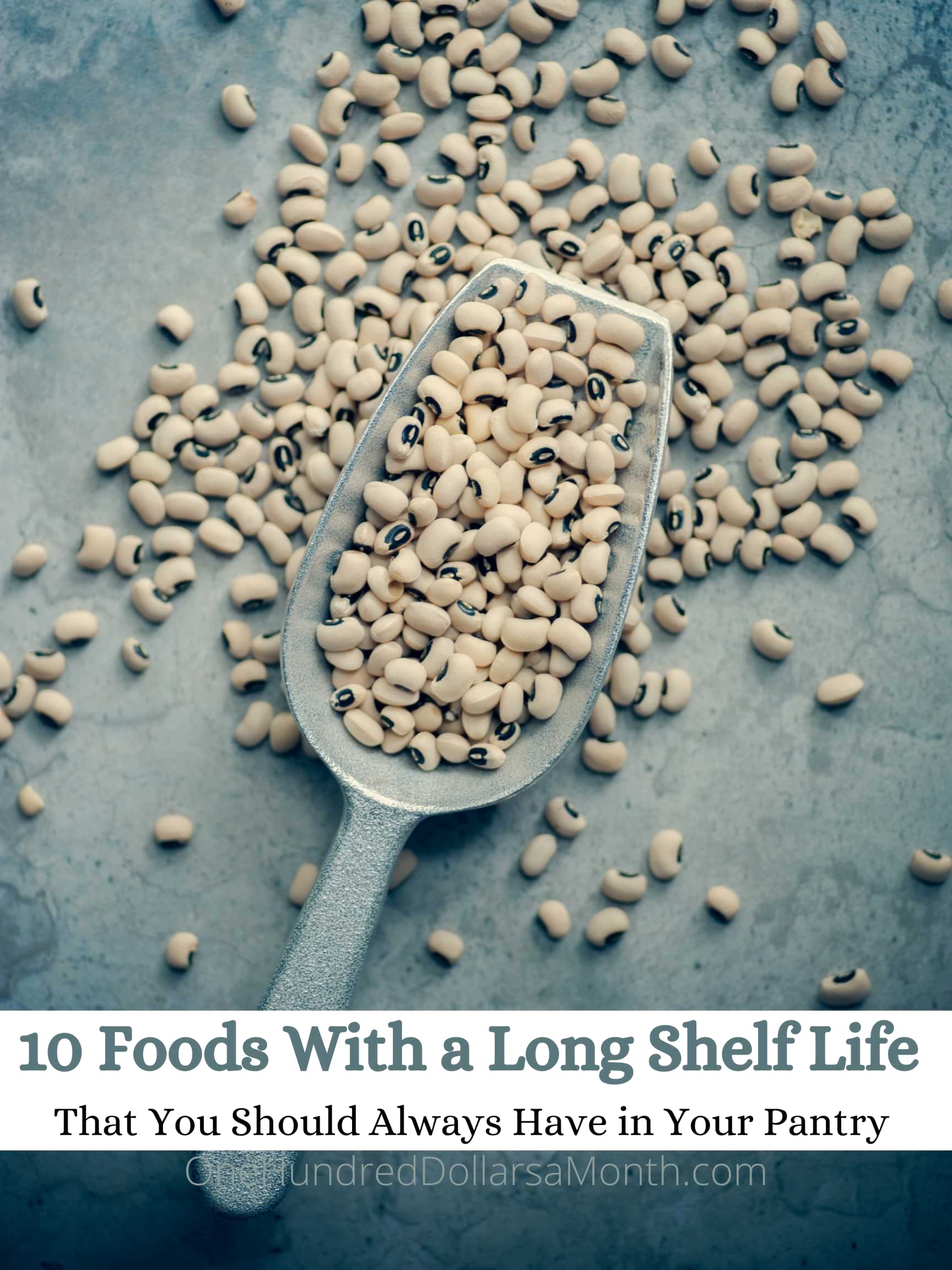 10 Foods With a Long Shelf Life {That You Should Always Have in Your Pantry}