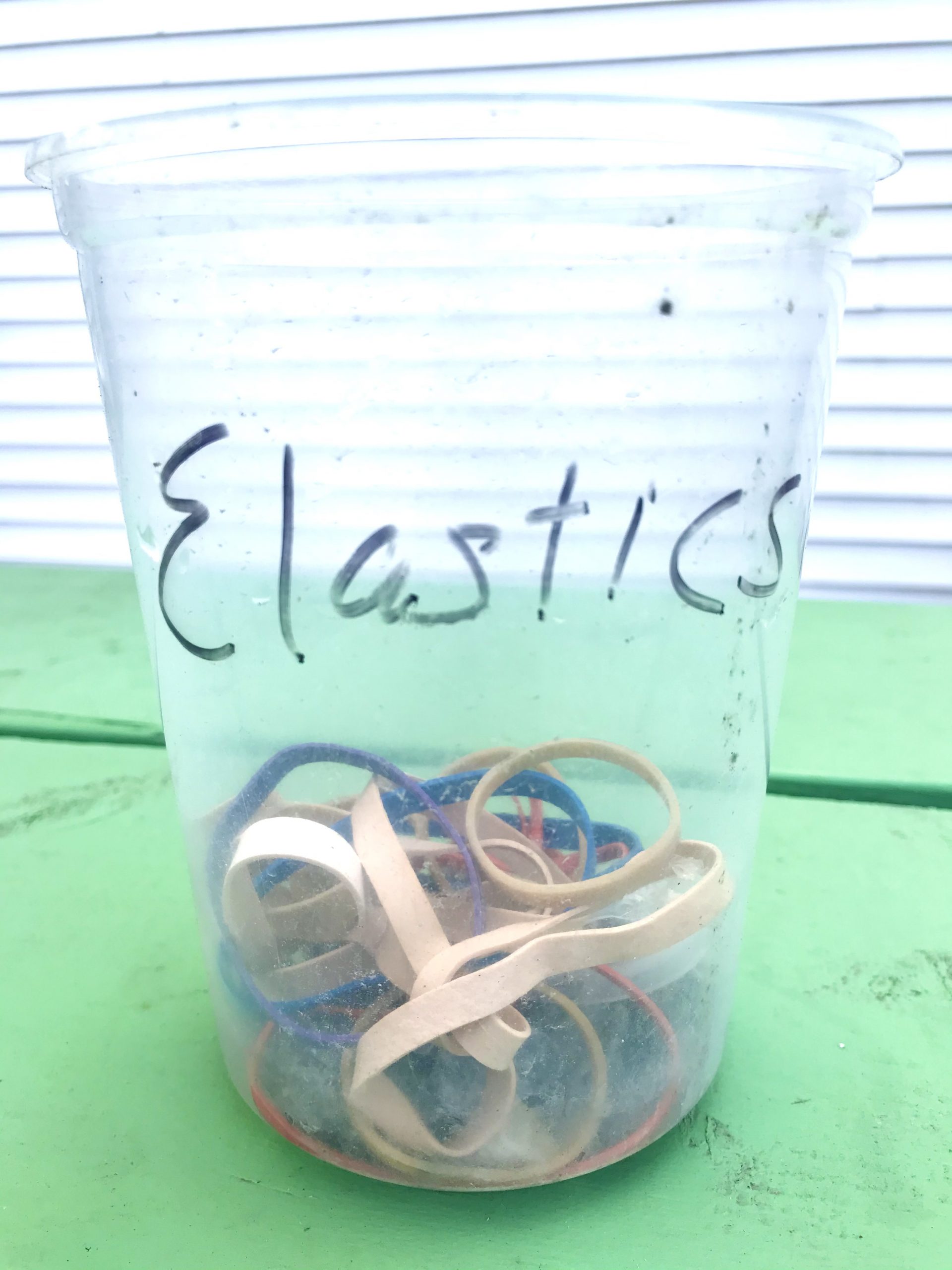 Rubber Bands or Elastics?