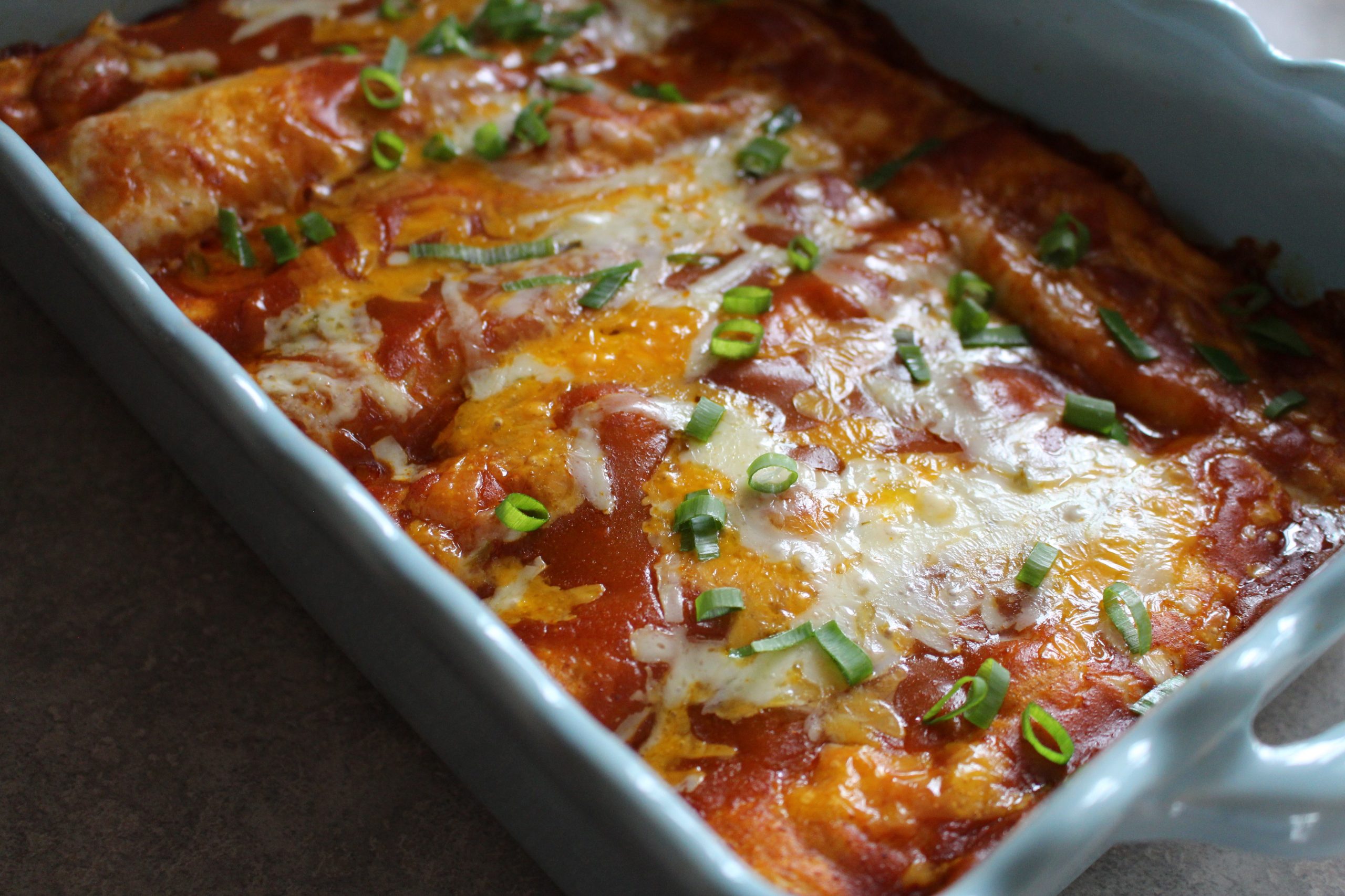 Easy Chicken Enchiladas Using Costco Canned Chicken Breast