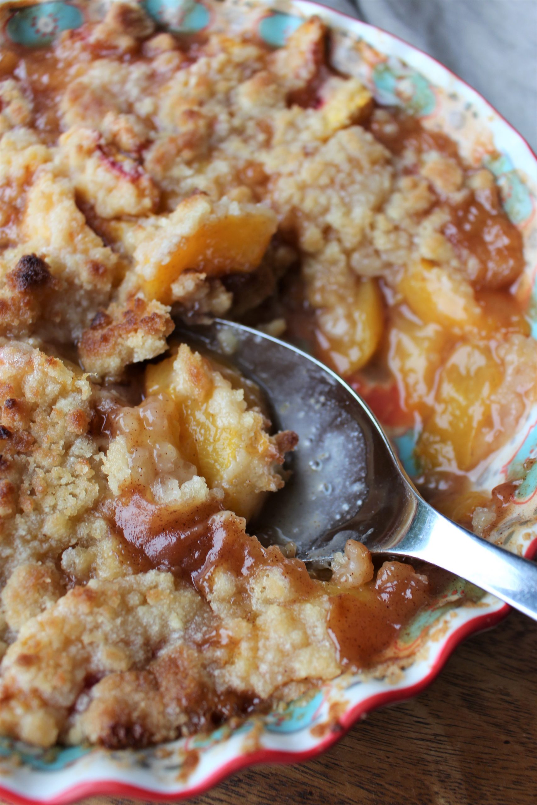 Cinnamon Peach Crisp Recipe