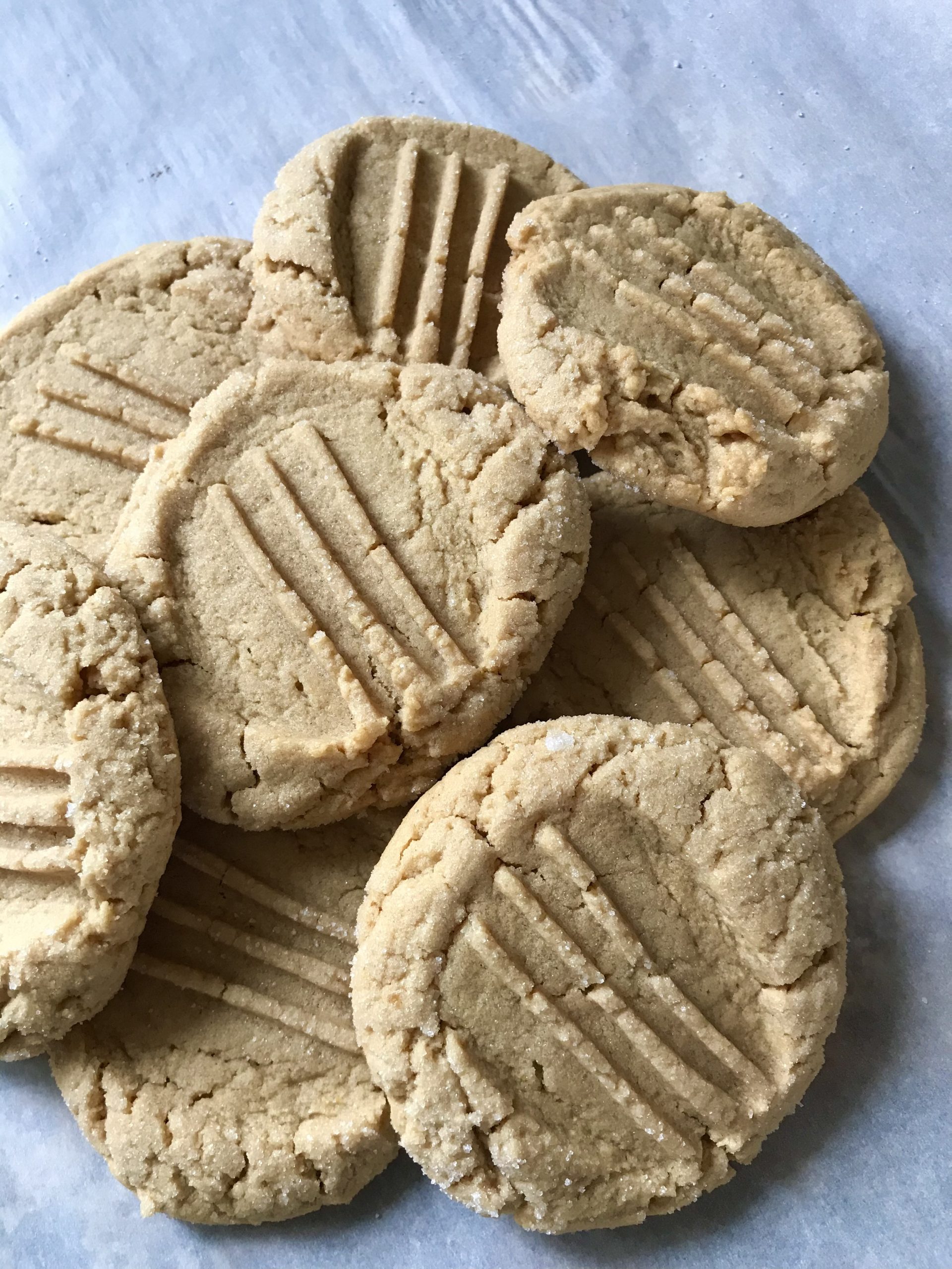 Soft and Creamy Peanut Butter Cookies