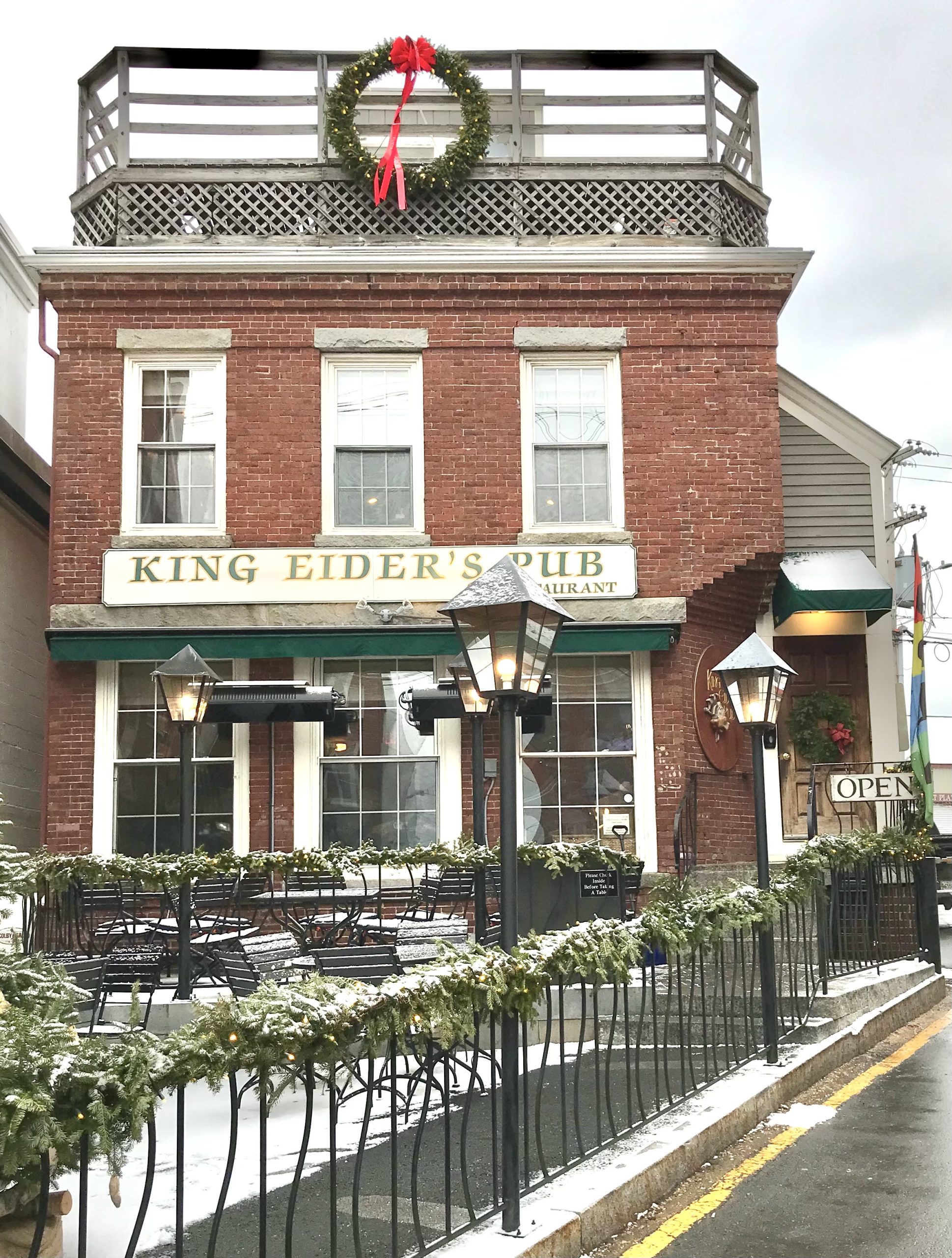 King Eider’s Pub in Damariscotta, Maine