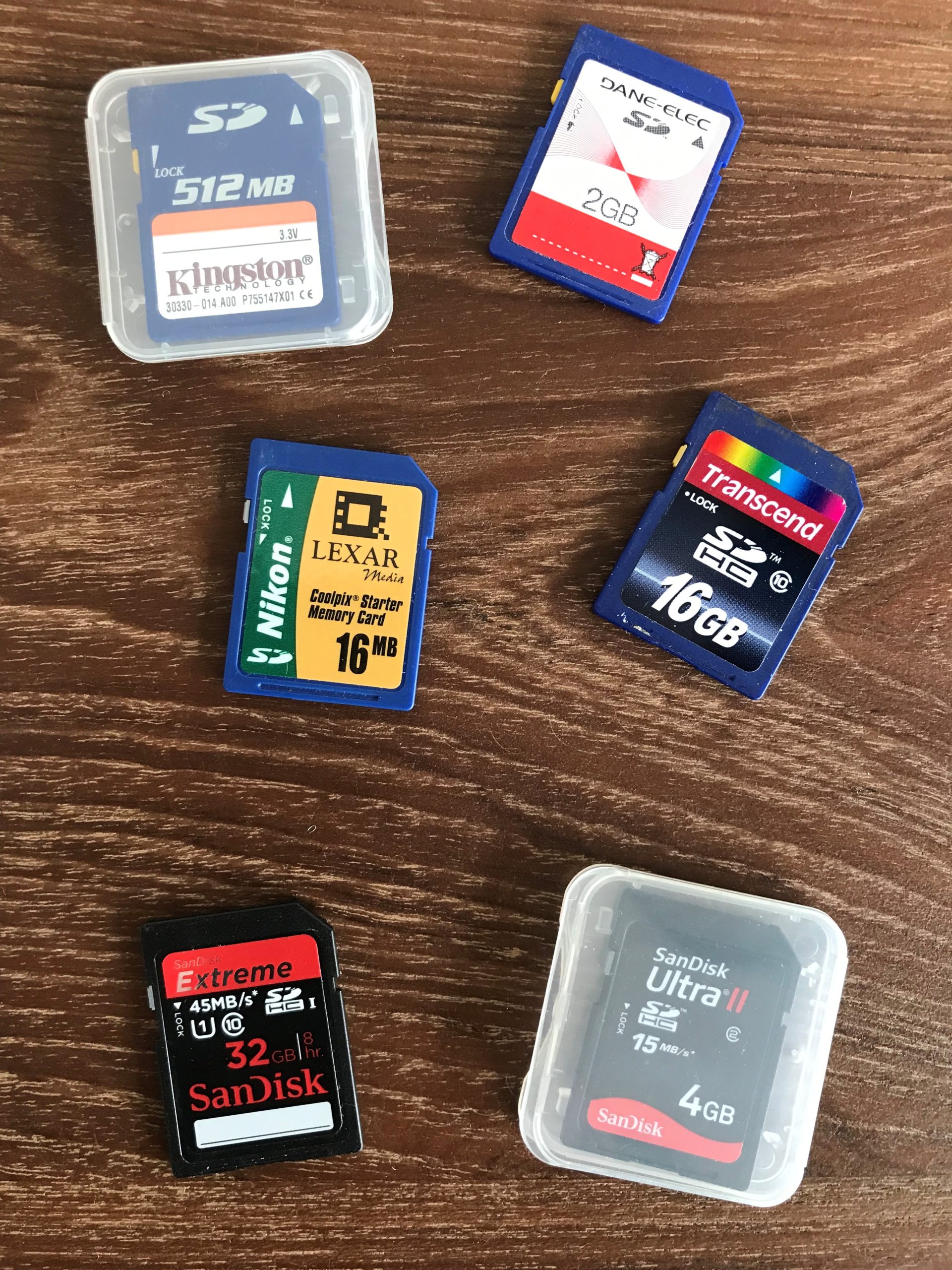Old SD Cards