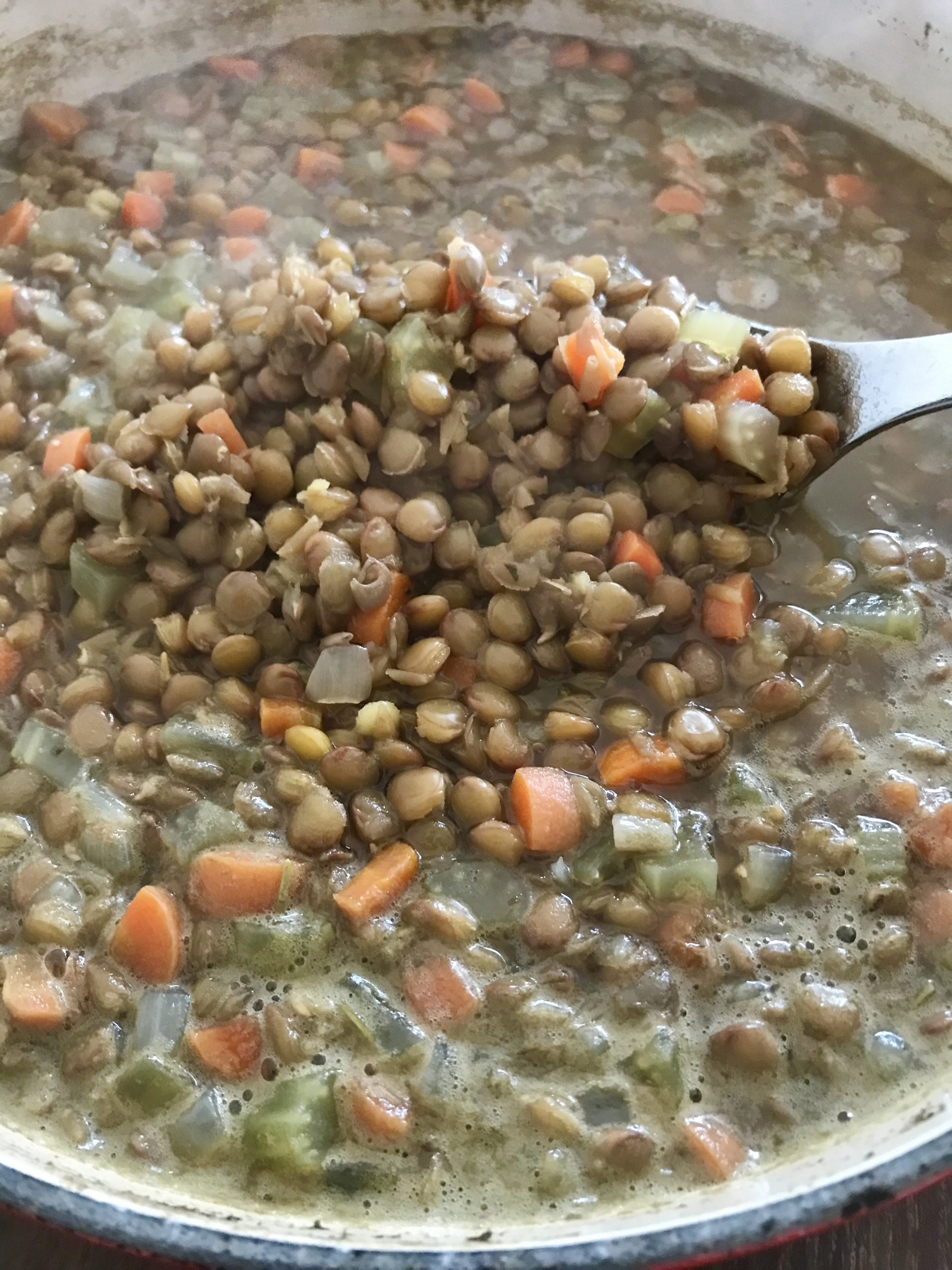 Lentils With Carrots and Thyme