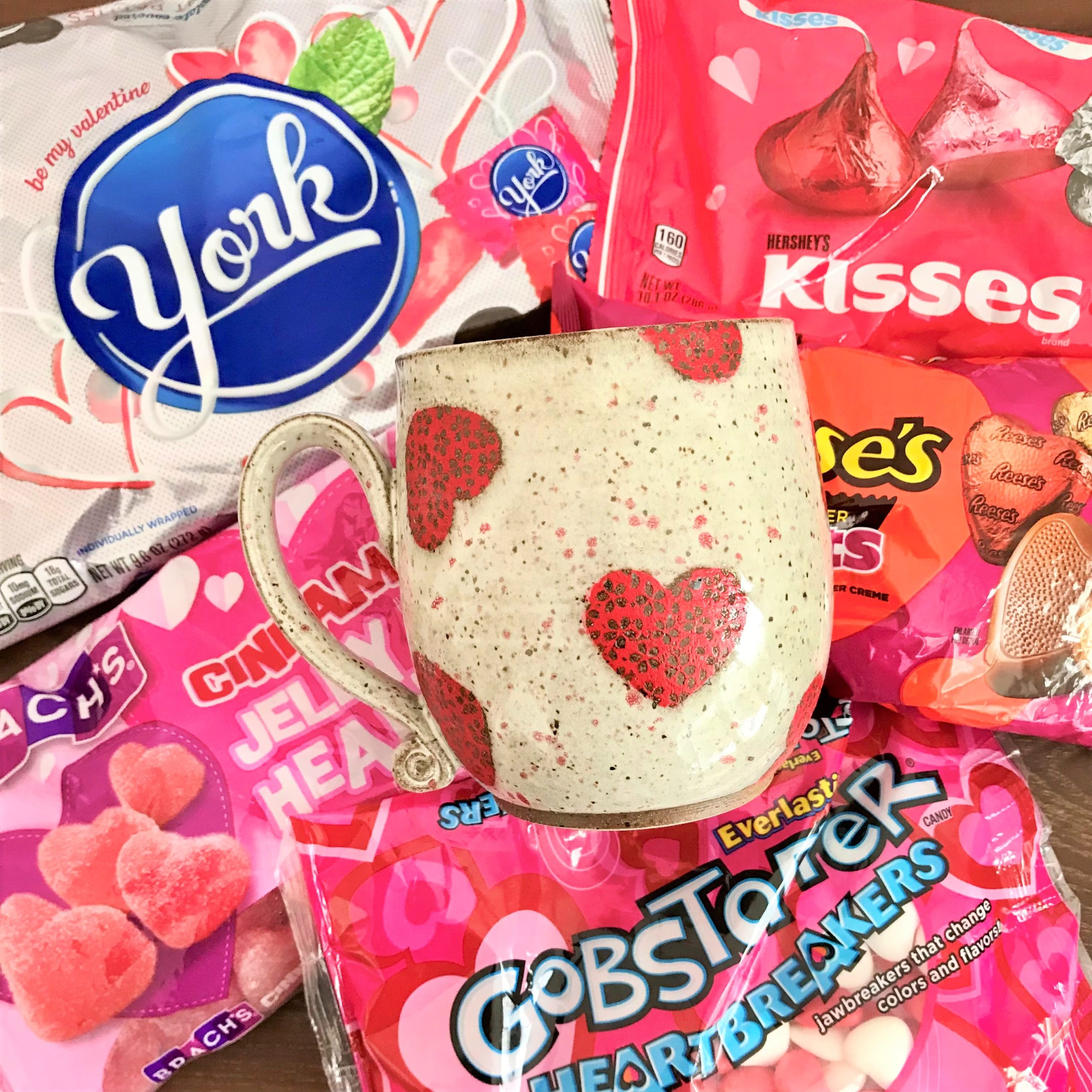 Giveaway: Sweet Treats and a Handmade Heart Mug