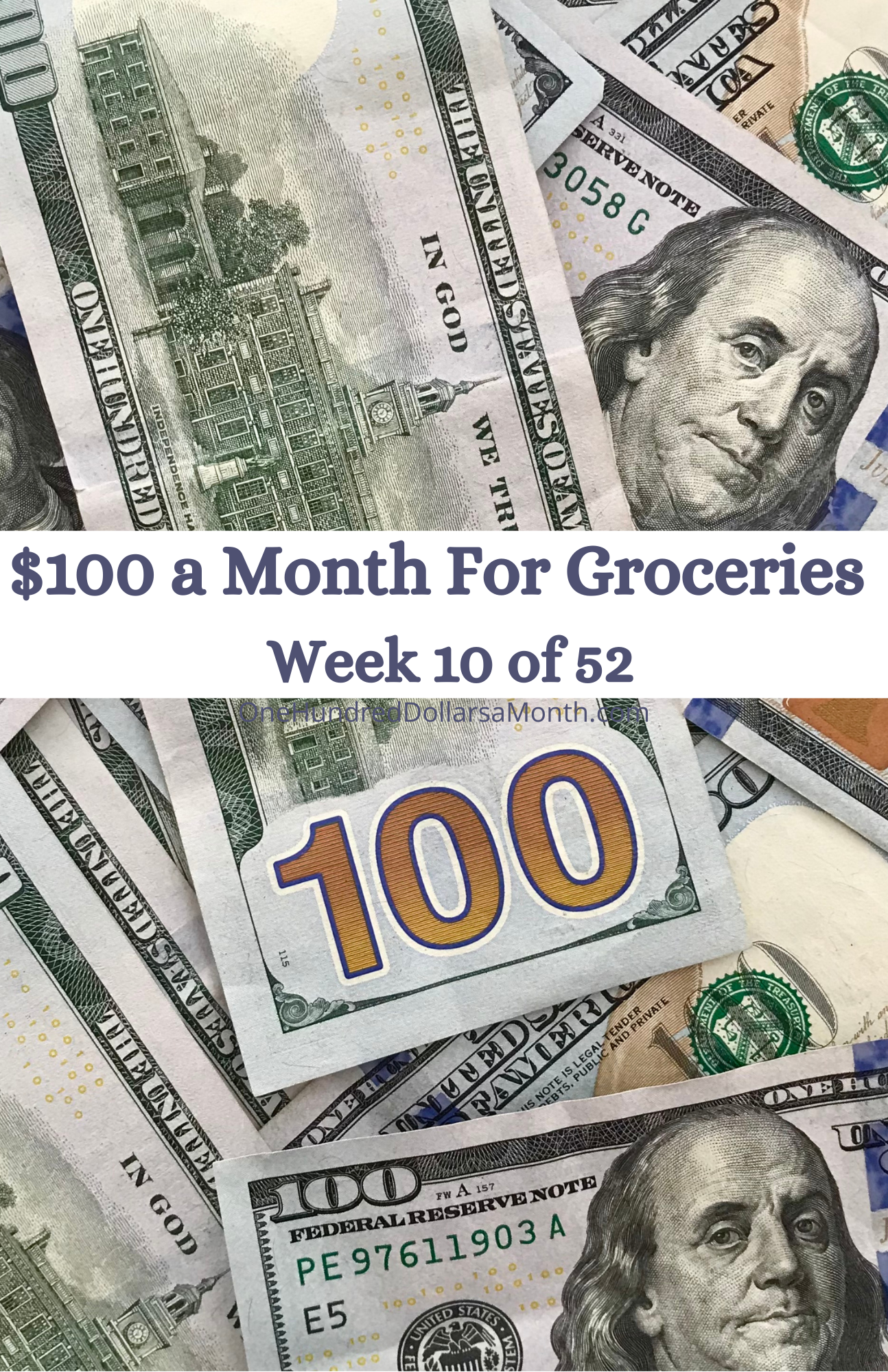 $100 a Month For Groceries – Week 10 of 52