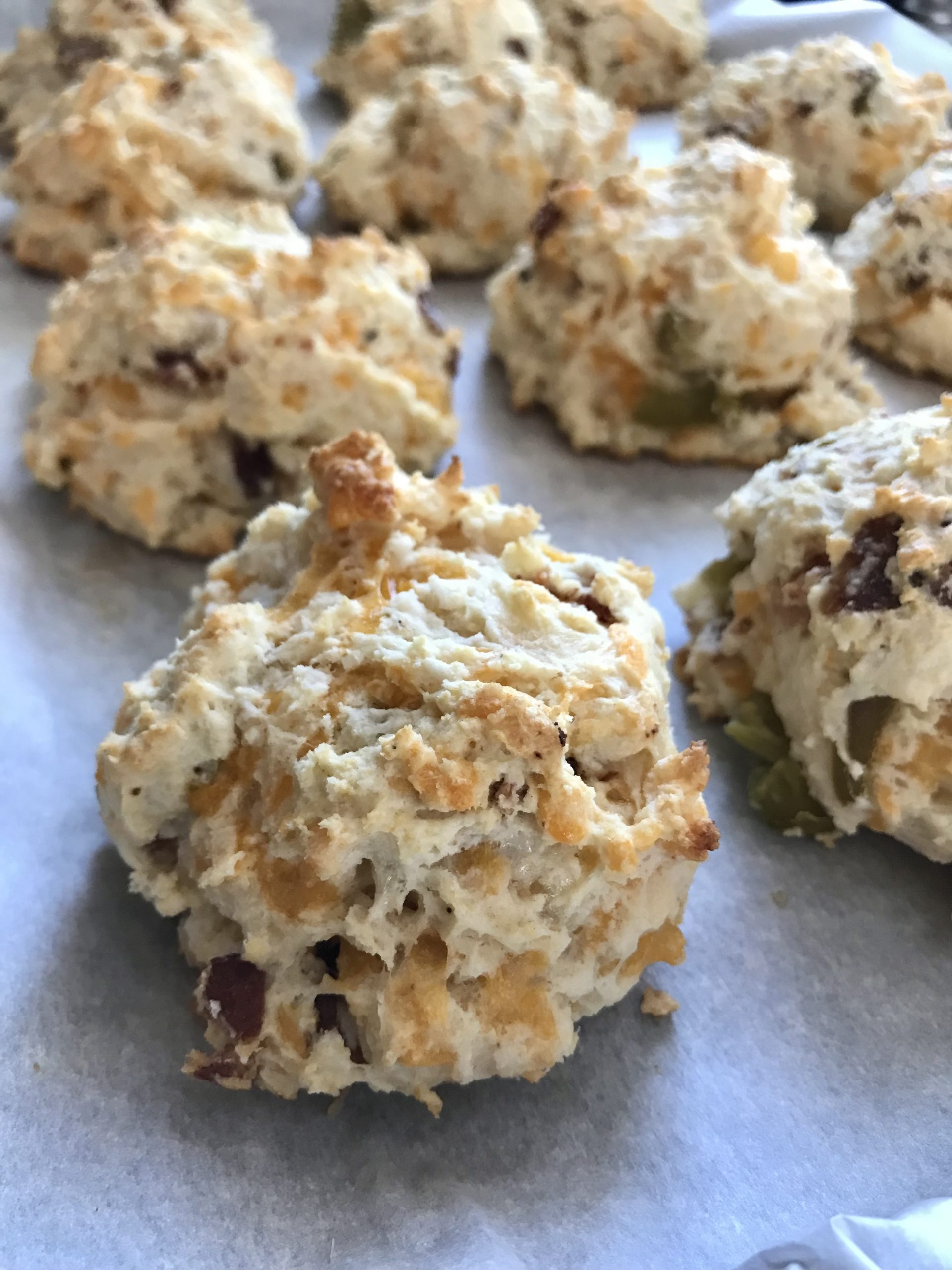 Bacon Cheddar Jalapeno Biscuits