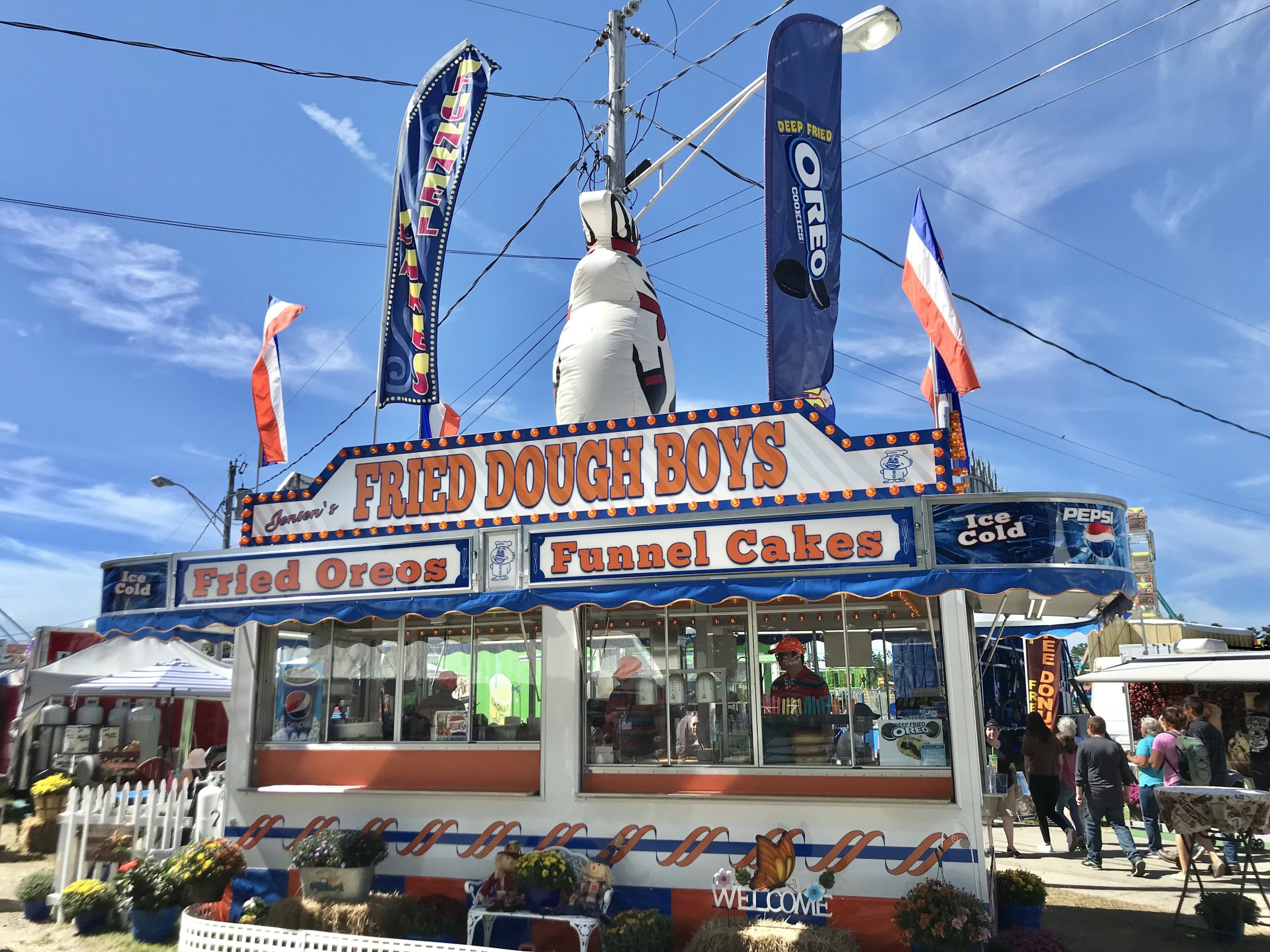 The Windsor Fair and Ladies Fry Pan Throwing Contest