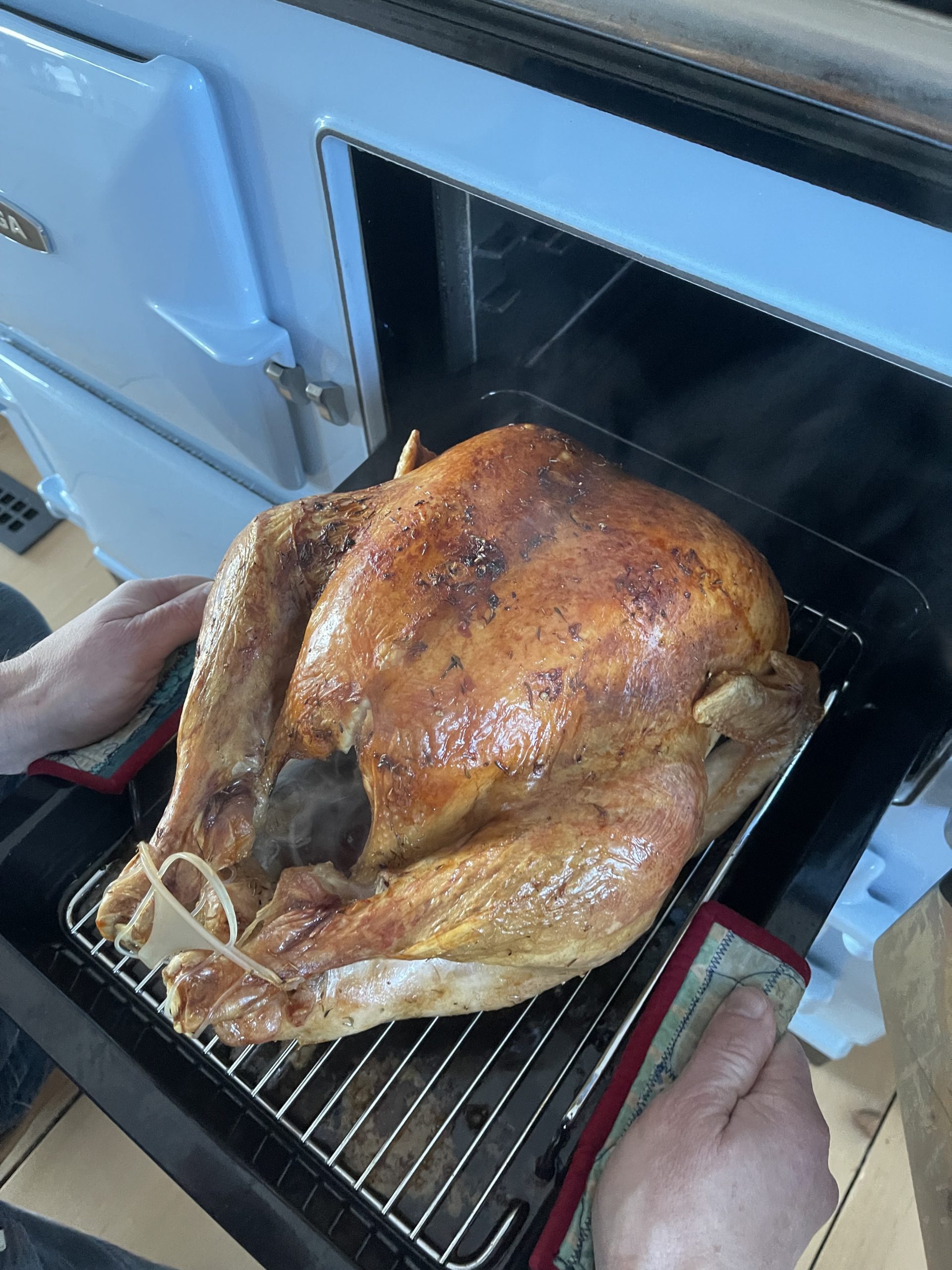 How To Cook A Turkey In An AGA eR7