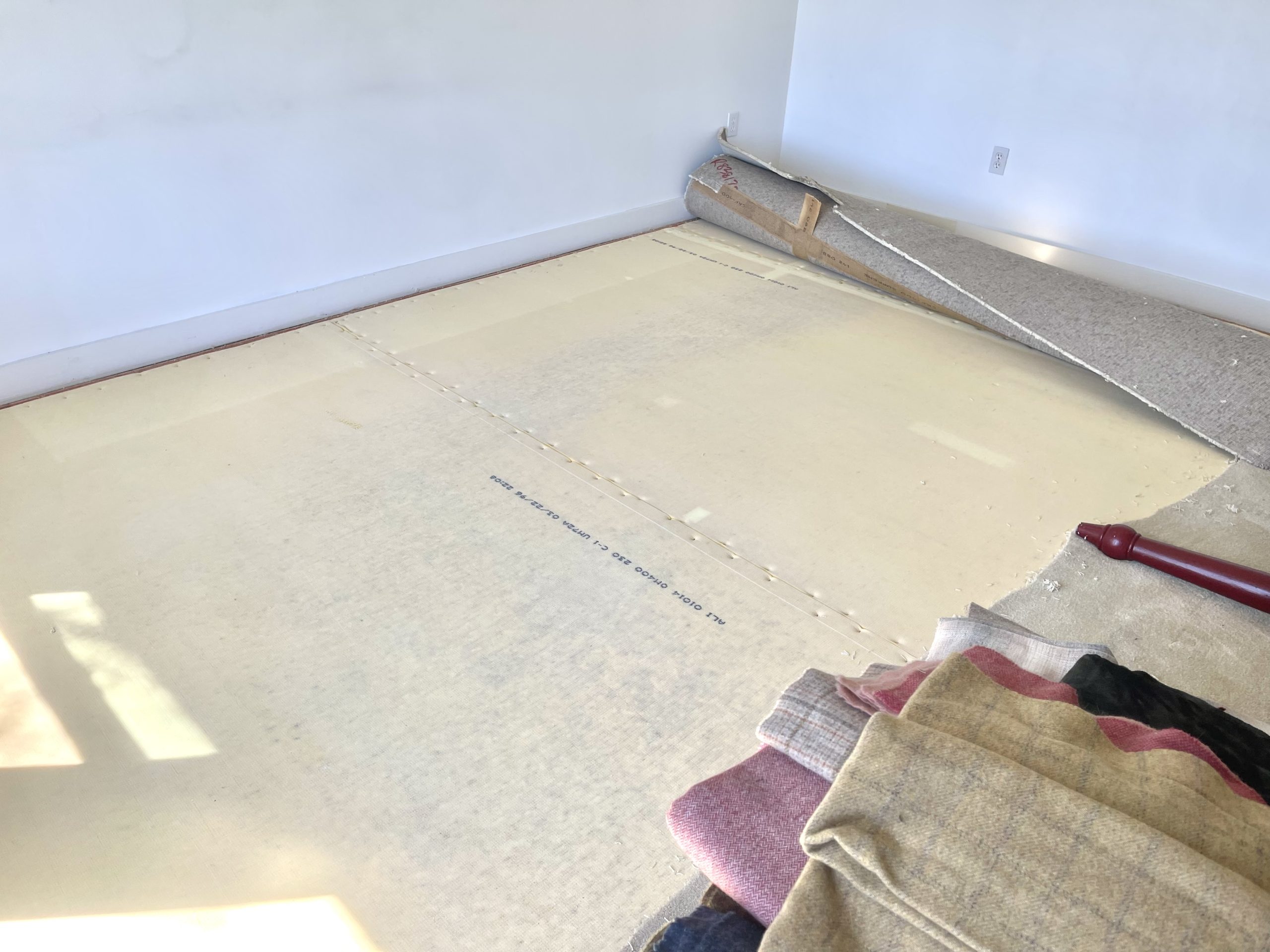 old carpet padding One Hundred Dollars a Month