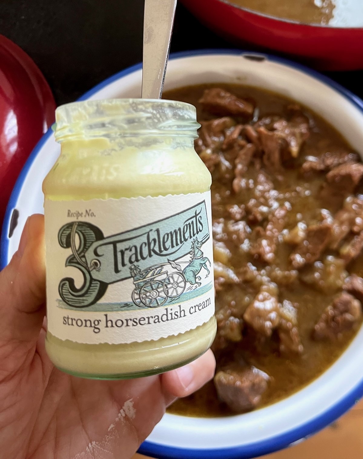 Beef In Horseradish Cream