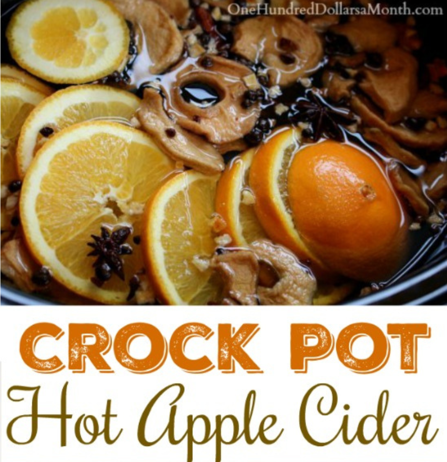Crockpot Hot Apple Cider Recipe