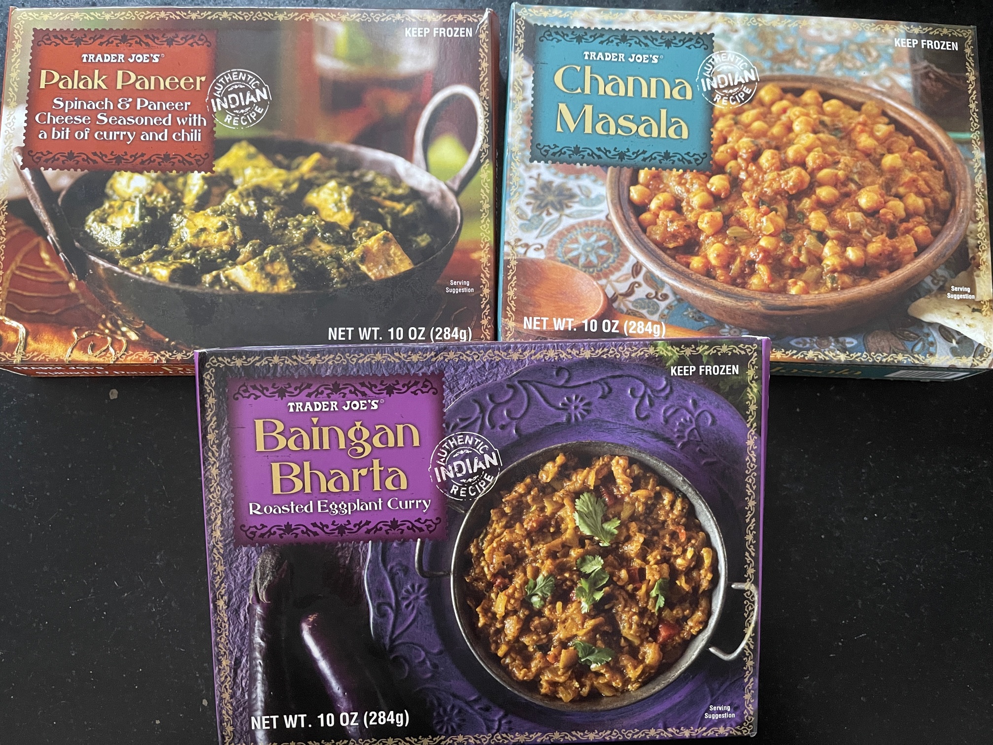 Trader Joe’s Curry Meals