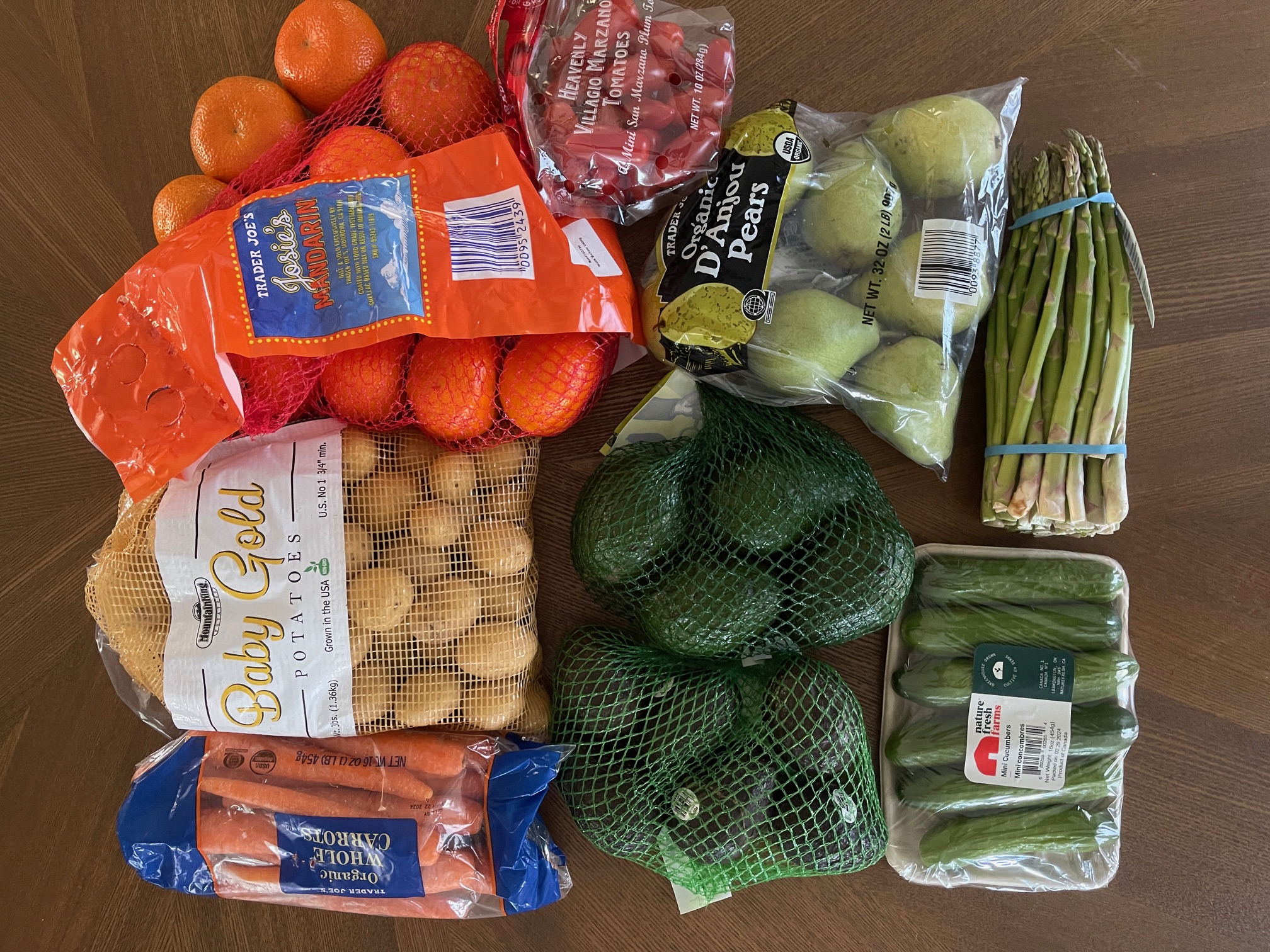 Trader Joe’s Produce And Meals We Ate