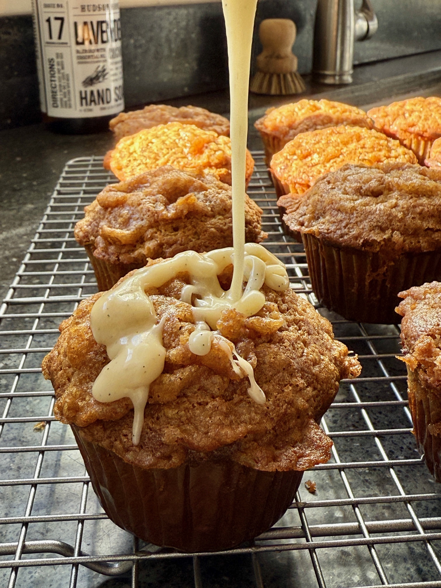 Apple Strudel Muffins [www.onehundreddollarsamonth.com]