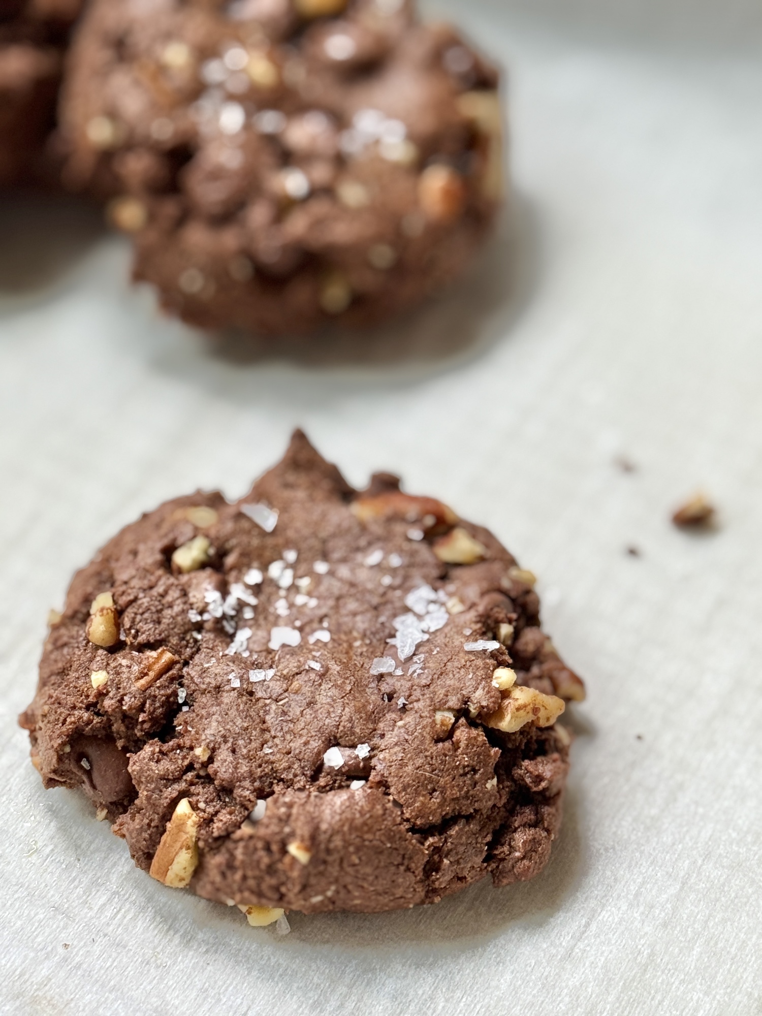 Double Chocolate Rye Cookies