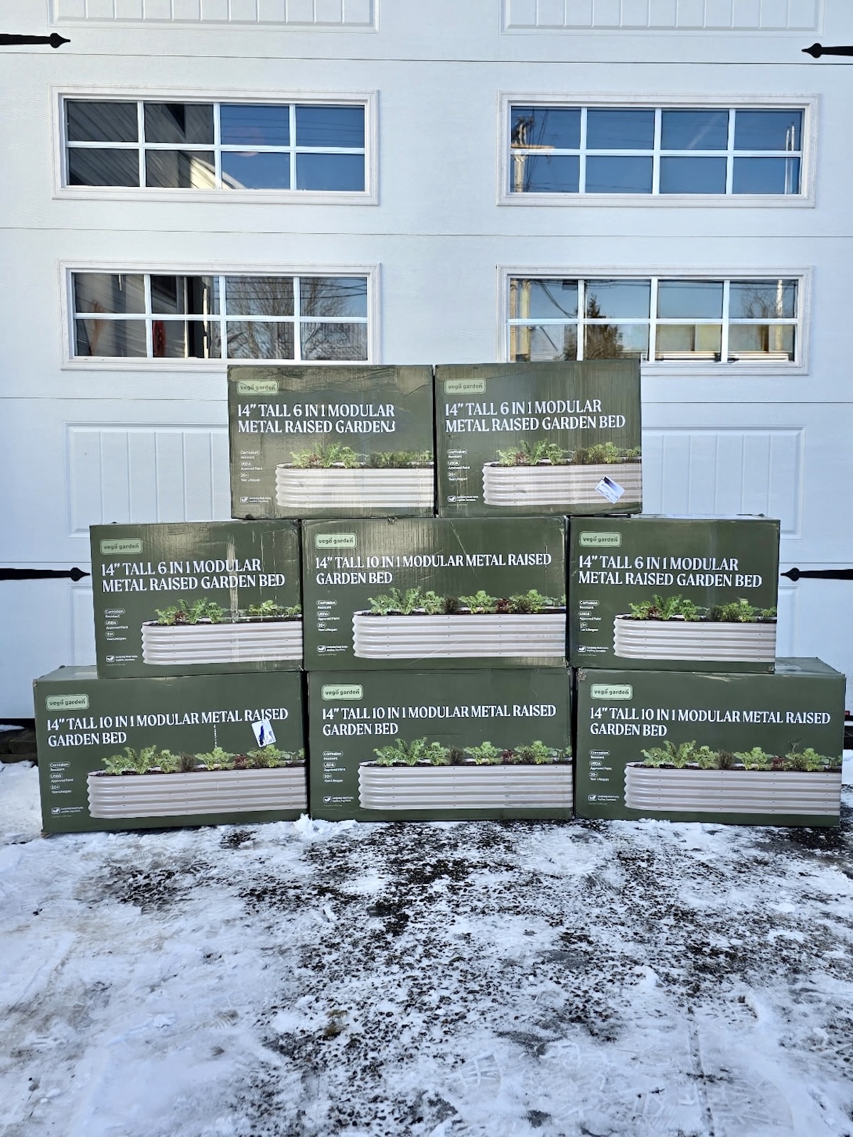 My New Vego Raised Garden Beds Arrived!!